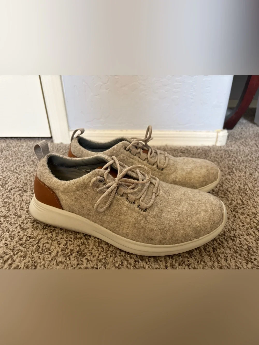 Men’s Johnston & Murphy Lace-Up Wool Sneakers